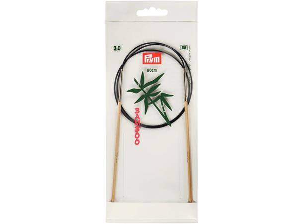 Rundpinner bambus 3,0 mm x 80 cm